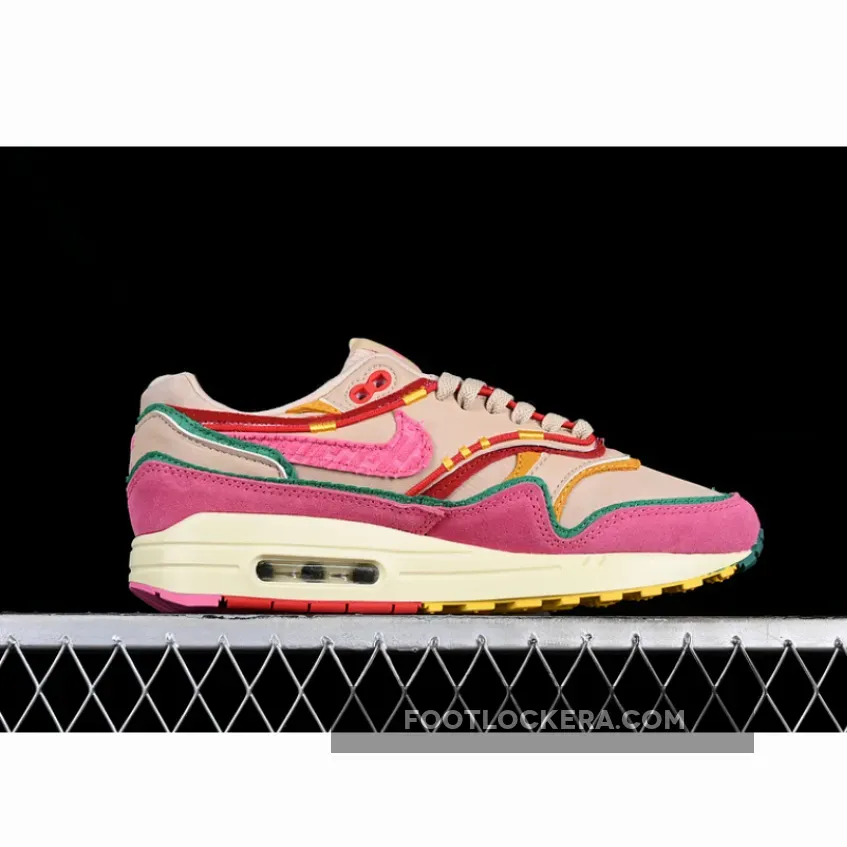 AIR MAX 1 PINK/GREEN/BROWN/ORANGE AIR MAX 1 PINK/GREEN/BROWN/ORANGE
