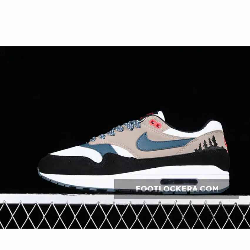 AIR MAX 1 PREMIUM ESCAPE WHITE/STATE BLUE/BLACK/SOFT GREY