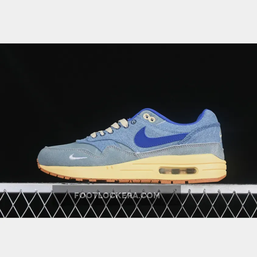 AIR MAX 1 PREMIUM MINERAL SLATE/DEEP ROYAL BLUE/LEMON WASH