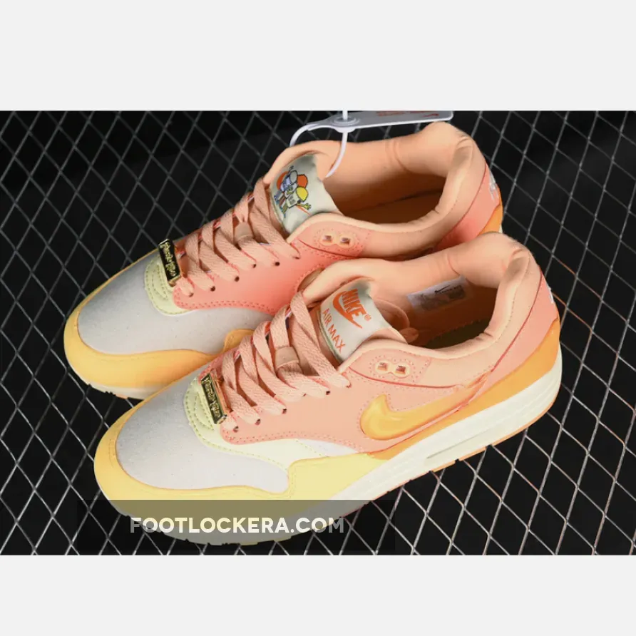 AIR MAX 1 PUERTO RICO DAY ORANGE FROST/CITRON PULSE/COCONUT MILK AIR MAX 1 PUERTO RICO DAY ORANGE FROST/CITRON PULSE/COCONUT MILK