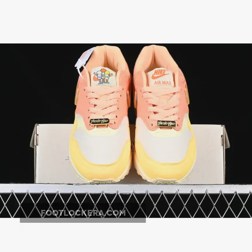 AIR MAX 1 PUERTO RICO DAY ORANGE FROST/CITRON PULSE/COCONUT MILK AIR MAX 1 PUERTO RICO DAY ORANGE FROST/CITRON PULSE/COCONUT MILK