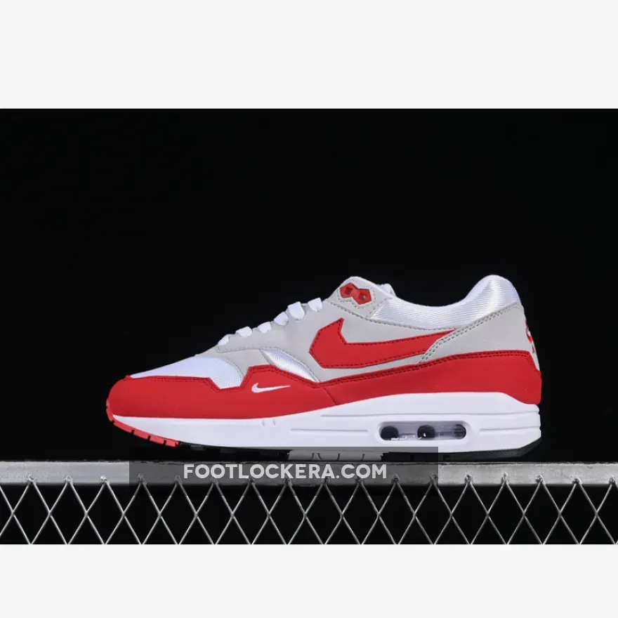 AIR MAX 1 UNIVERSITY RED/WHITE/NEUTRAL GREY