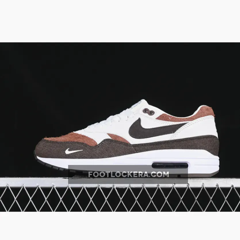AIR MAX 1 WHITE/BLACK/GREY/BROWN