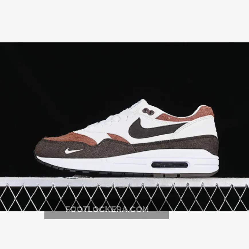 AIR MAX 1 WHITE/BLACK/GREY/BROWN AIR MAX 1 WHITE/BLACK/GREY/BROWN