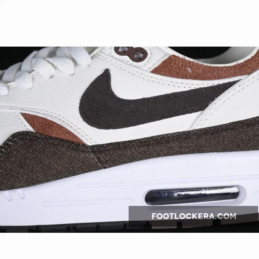 AIR MAX 1 WHITE/BLACK/GREY/BROWN AIR MAX 1 WHITE/BLACK/GREY/BROWN