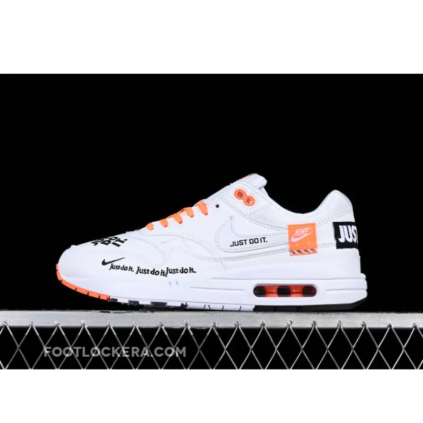 AIR MAX 1 WHITE/BLACK/ORANGE