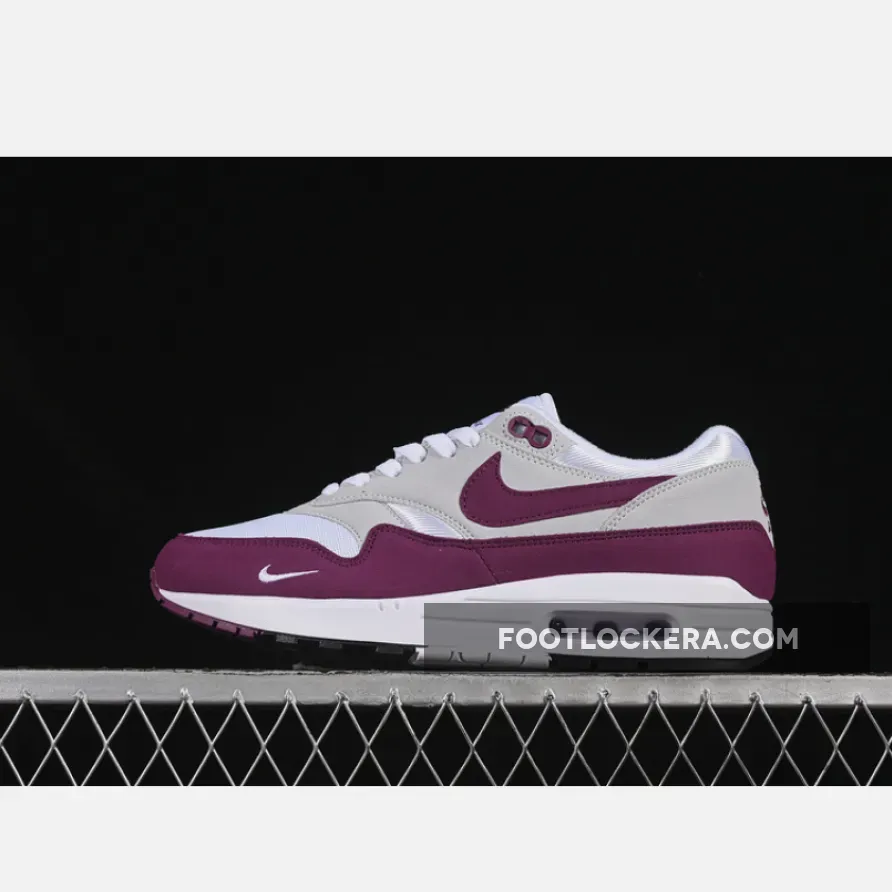 AIR MAX 1 WHITE/BOLD BERRY/NEUTRAL GREY/BLACK AIR MAX 1 WHITE/BOLD BERRY/NEUTRAL GREY/BLACK