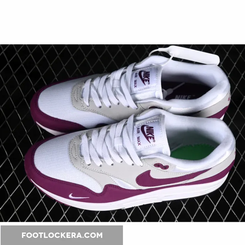 AIR MAX 1 WHITE/BOLD BERRY/NEUTRAL GREY/BLACK AIR MAX 1 WHITE/BOLD BERRY/NEUTRAL GREY/BLACK