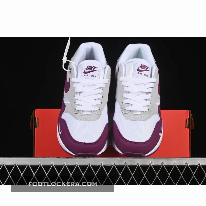 AIR MAX 1 WHITE/BOLD BERRY/NEUTRAL GREY/BLACK AIR MAX 1 WHITE/BOLD BERRY/NEUTRAL GREY/BLACK