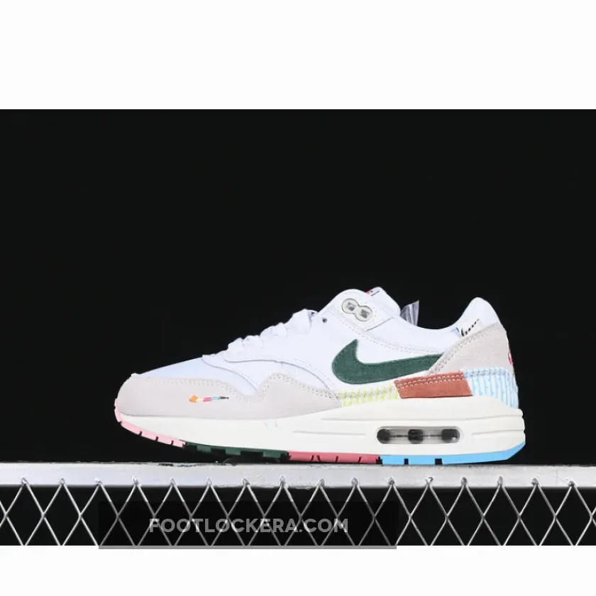 AIR MAX 1 WHITE/GREEN/GREY