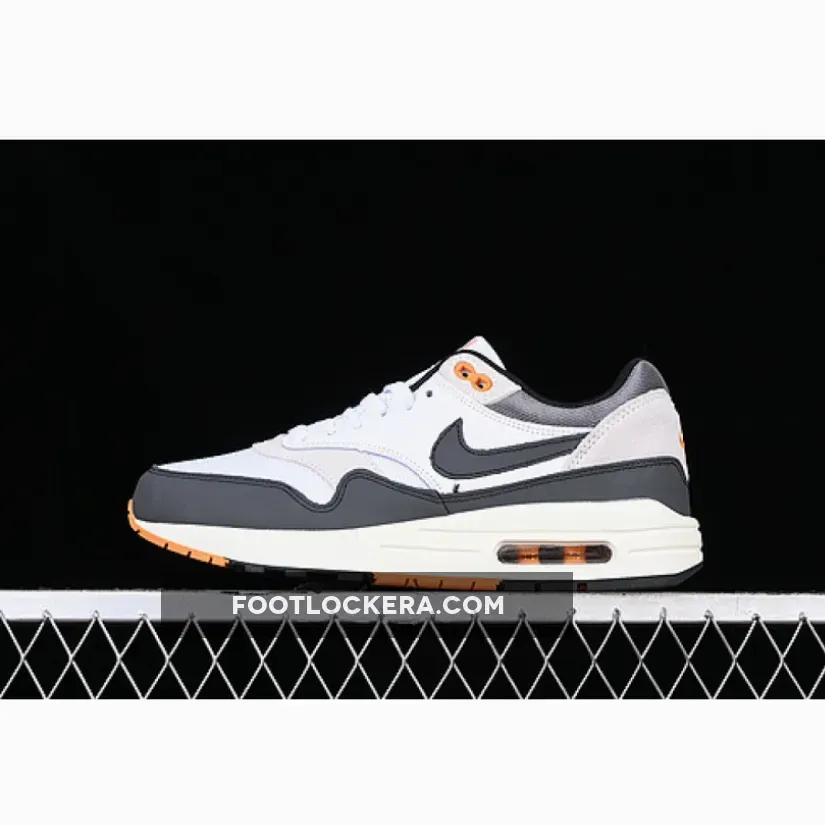 AIR MAX 1 WHITE/GREY/BLACK/ORANGE