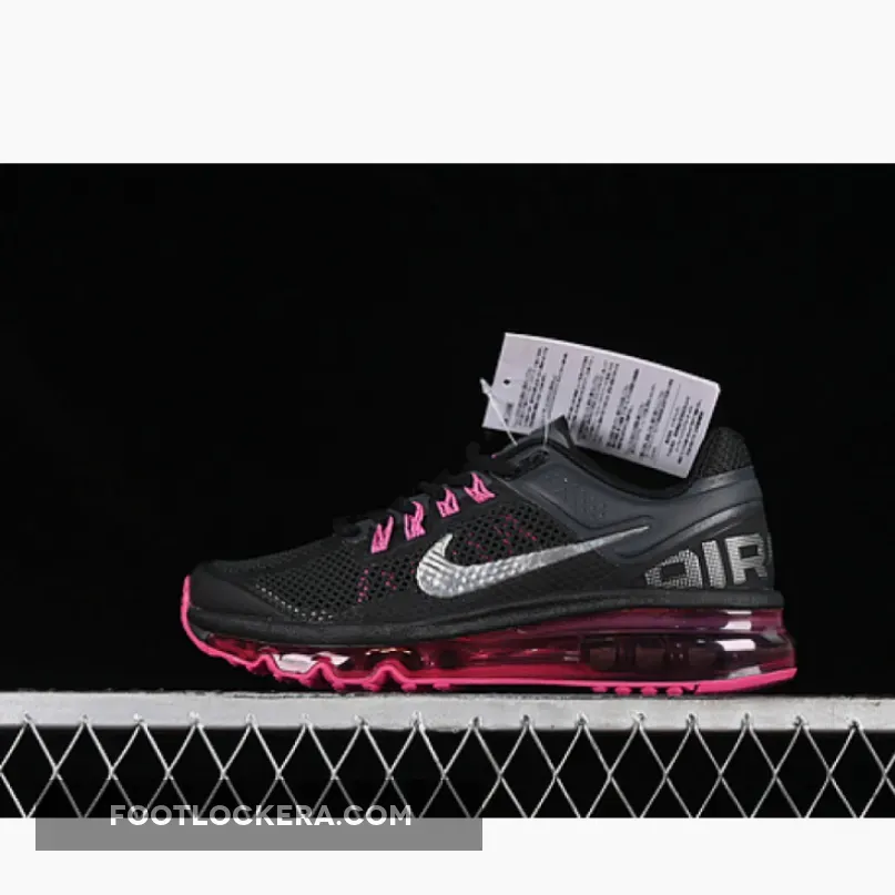 AIR MAX 2013 GS BLACK/DARK GREY/FUSION PINK/METALLIC SILVER AIR MAX 2013 GS BLACK/DARK GREY/FUSION PINK/METALLIC SILVER