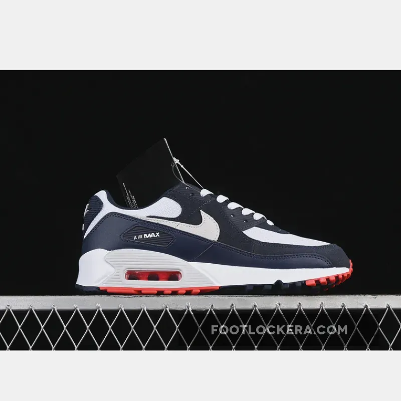 AIR MAX 90 OBSIDIAN/WHITE/TRACK RED/PURE PLATINUM