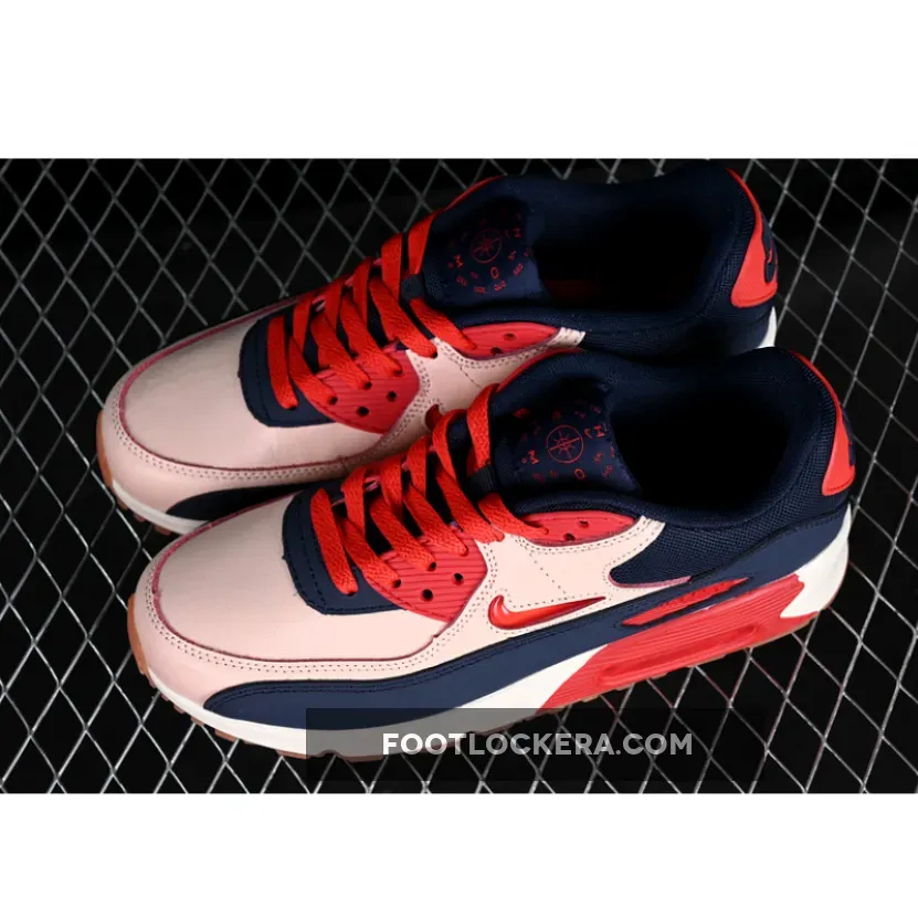 AIR MAX 90 PRM BLUE/PINK/RED AIR MAX 90 PRM BLUE/PINK/RED
