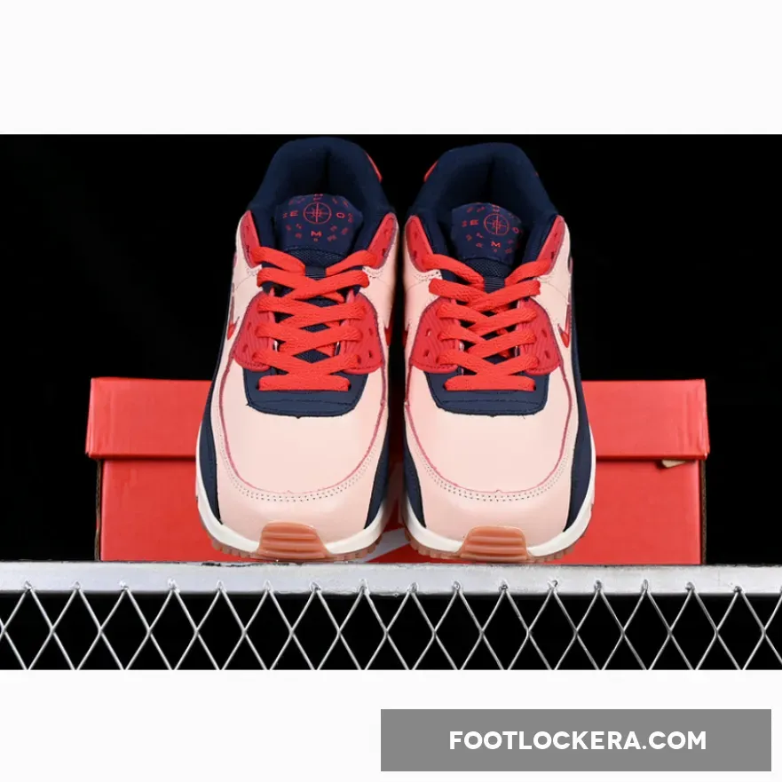 AIR MAX 90 PRM BLUE/PINK/RED AIR MAX 90 PRM BLUE/PINK/RED