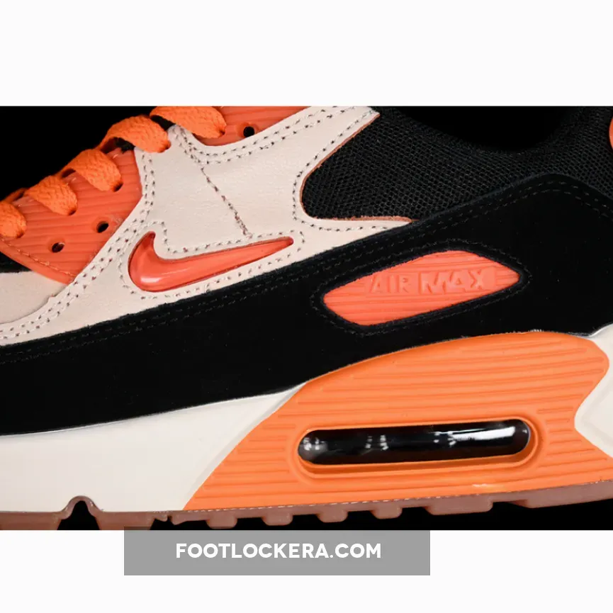 AIR MAX 90 PRM GREY/ORANGE/BLACK AIR MAX 90 PRM GREY/ORANGE/BLACK