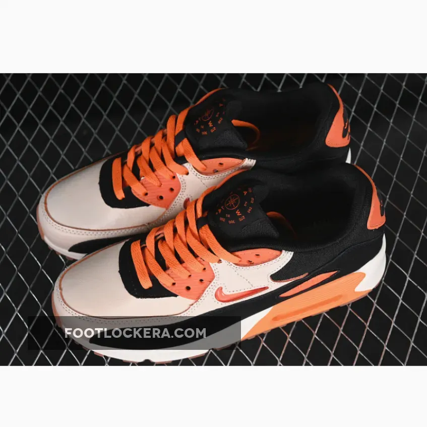 AIR MAX 90 PRM GREY/ORANGE/BLACK AIR MAX 90 PRM GREY/ORANGE/BLACK
