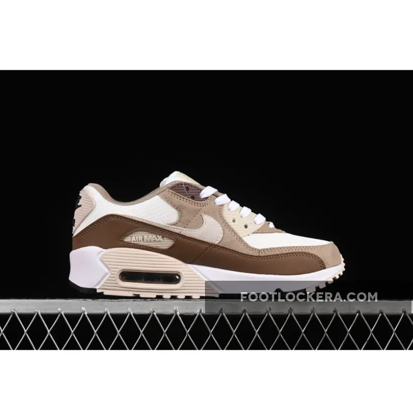 AIR MAX 90 SUMMIT WHITE/KHAKI/LIGHT OREWOOD BROWN/BLACK