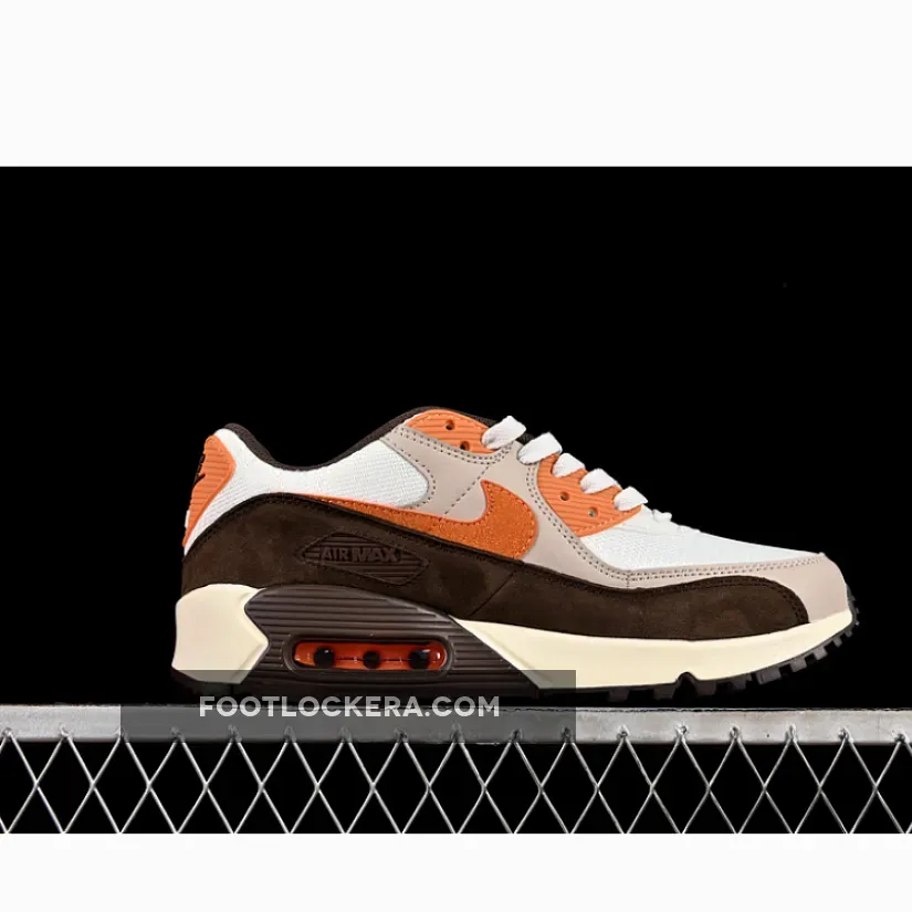 AIR MAX 90 WHITE/BROWN/ORANGE