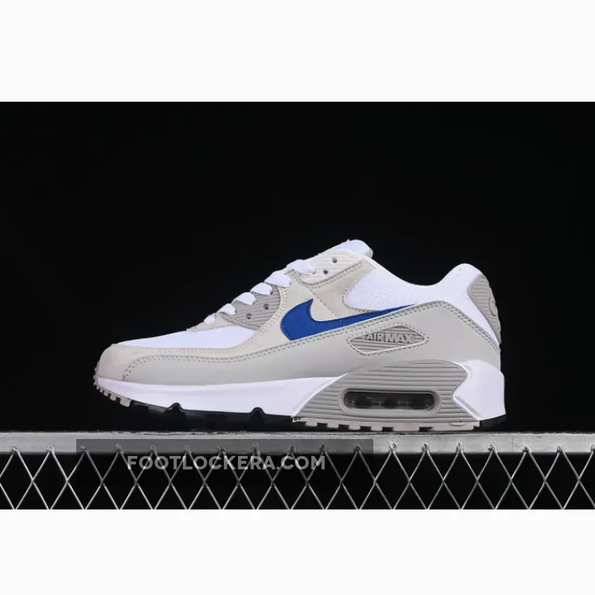 AIR MAX 90 WHITE/COLLEGE GREY/SUMMIT WHITE/RACER BLUE AIR MAX 90 WHITE/COLLEGE GREY/SUMMIT WHITE/RACER BLUE