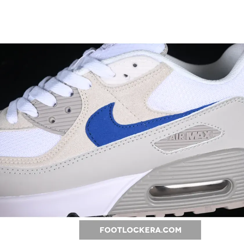 AIR MAX 90 WHITE/COLLEGE GREY/SUMMIT WHITE/RACER BLUE AIR MAX 90 WHITE/COLLEGE GREY/SUMMIT WHITE/RACER BLUE