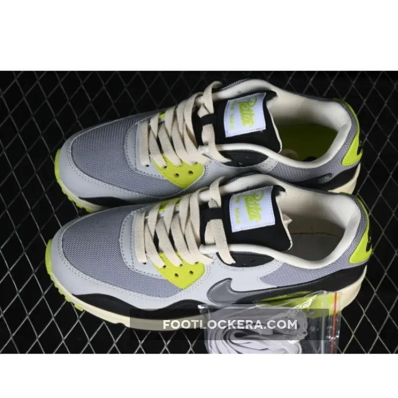 AIR MAX 90 WHITE/GREY/BLACK/GREEN AIR MAX 90 WHITE/GREY/BLACK/GREEN
