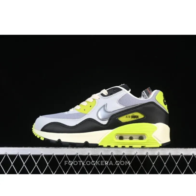 AIR MAX 90 WHITE/GREY/BLACK/GREEN AIR MAX 90 WHITE/GREY/BLACK/GREEN