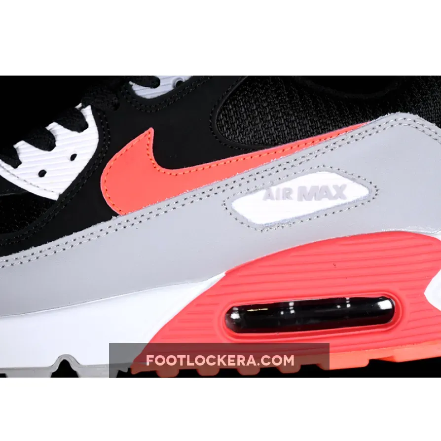 AIR MAX 90 WHITE/GREY/BLACK/RED AIR MAX 90 WHITE/GREY/BLACK/RED