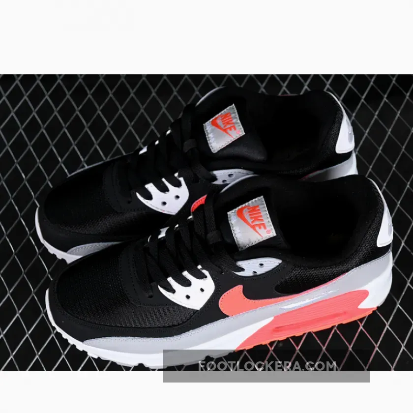 AIR MAX 90 WHITE/GREY/BLACK/RED AIR MAX 90 WHITE/GREY/BLACK/RED