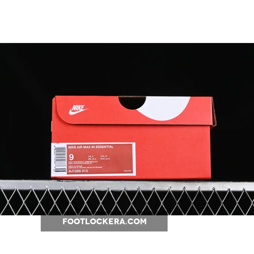 AIR MAX 90 WHITE/GREY/BLACK/RED AIR MAX 90 WHITE/GREY/BLACK/RED