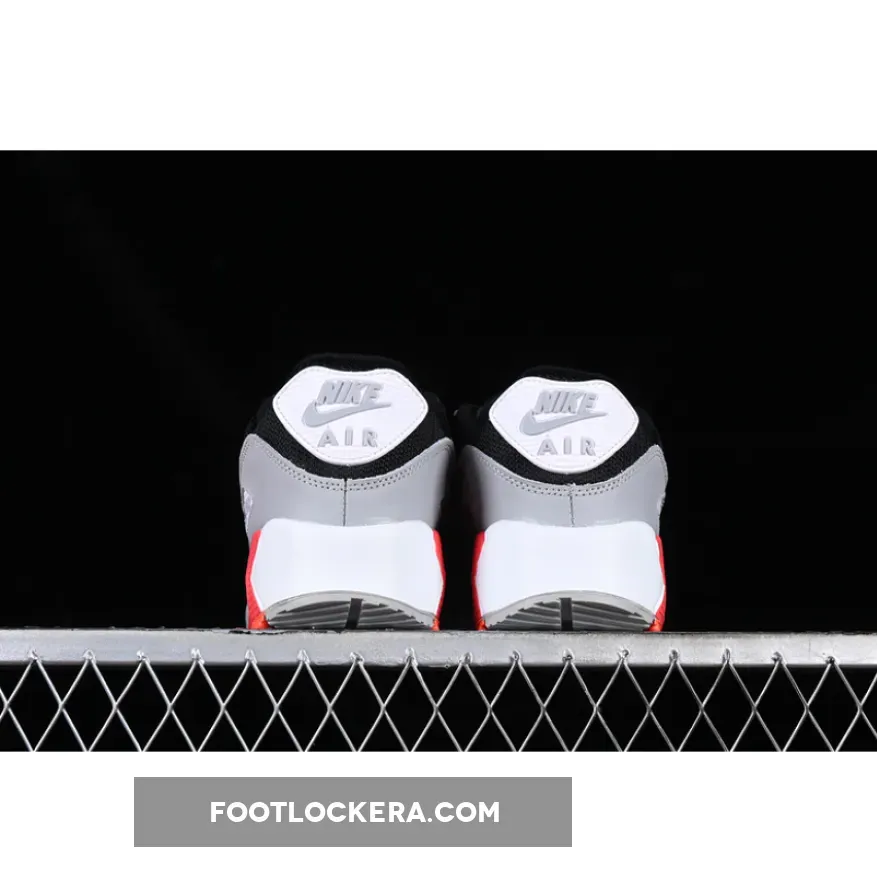 AIR MAX 90 WHITE/GREY/BLACK/RED AIR MAX 90 WHITE/GREY/BLACK/RED