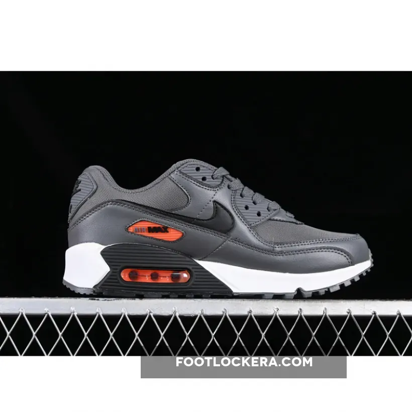 AIR MAX 90 WHITE/GREY/ORANGE/BLACK