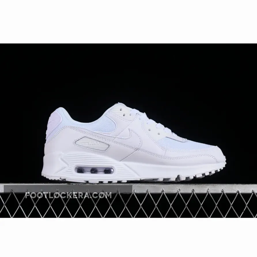 AIR MAX 90 WHITE/METALLIC SILVER-WHITE-WHITE