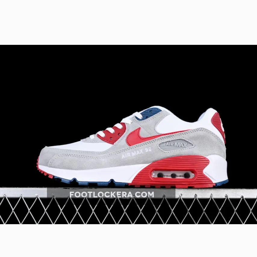 AIR MAX 90 WHITE/RED/GREY