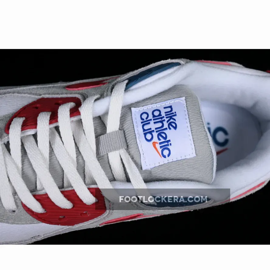 AIR MAX 90 WHITE/RED/GREY AIR MAX 90 WHITE/RED/GREY