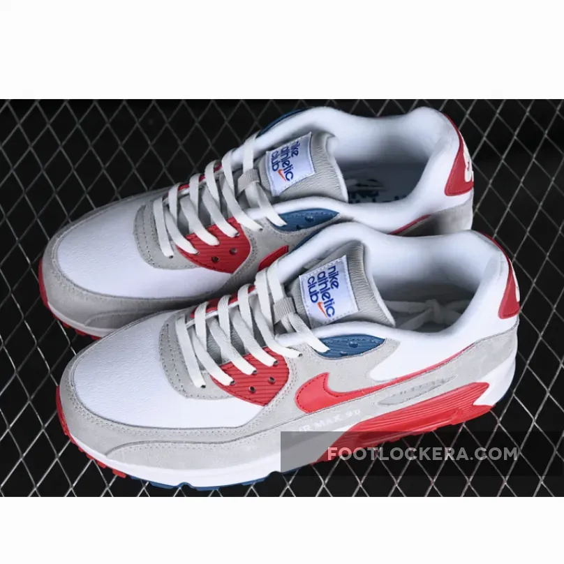 AIR MAX 90 WHITE/RED/GREY AIR MAX 90 WHITE/RED/GREY