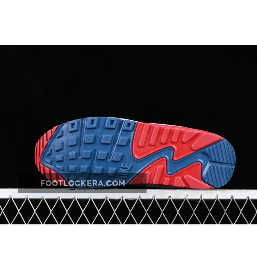 AIR MAX 90 WHITE/RED/GREY AIR MAX 90 WHITE/RED/GREY