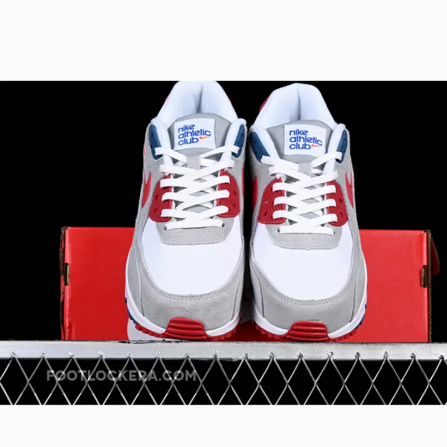 AIR MAX 90 WHITE/RED/GREY AIR MAX 90 WHITE/RED/GREY