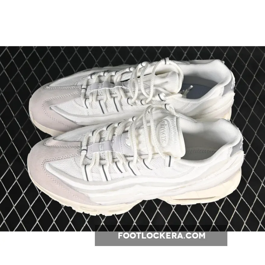 AIR MAX 95 WHITE/GREY AIR MAX 95 WHITE/GREY