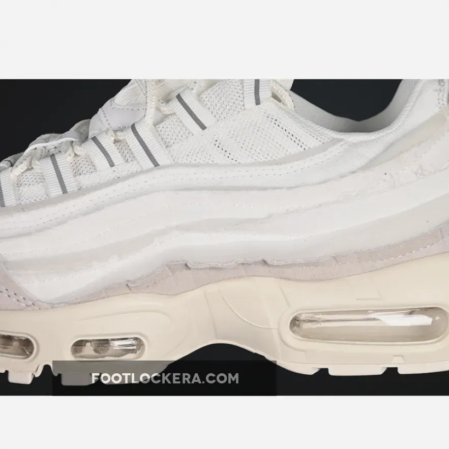 AIR MAX 95 WHITE/GREY AIR MAX 95 WHITE/GREY