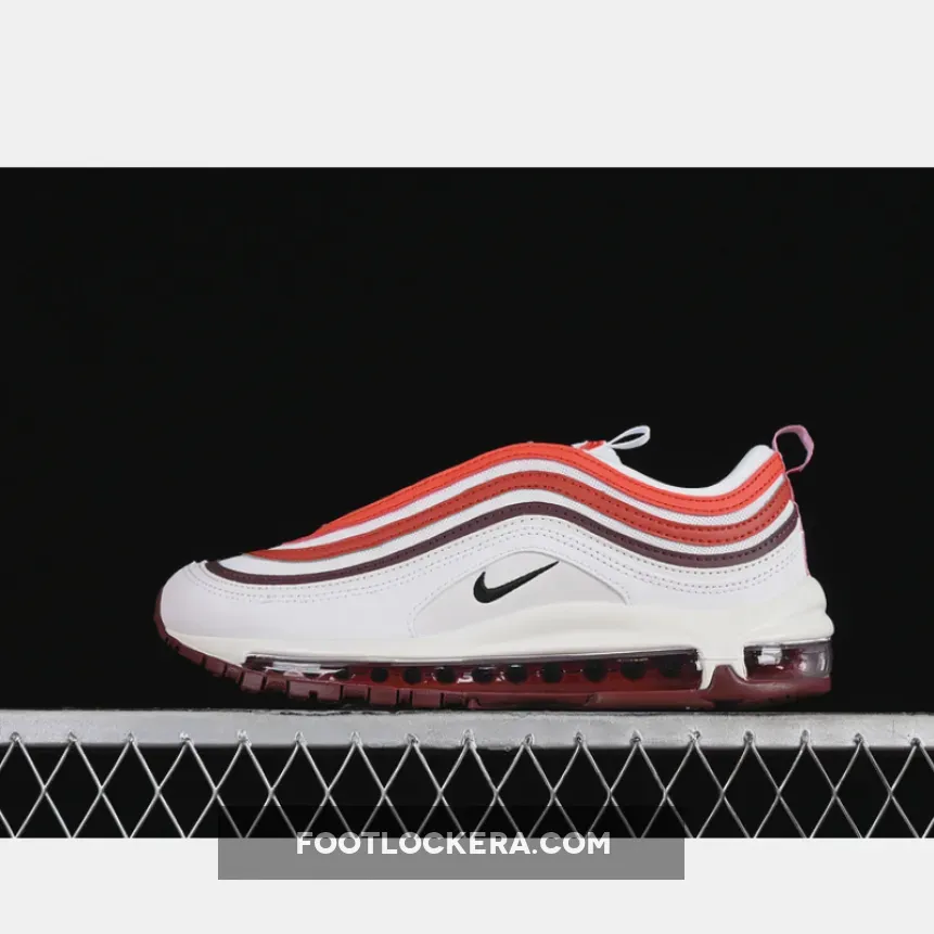 AIR MAX 97 SUMMIT WHITE/DARK TEAM RED/DRAGON RED/BLACK