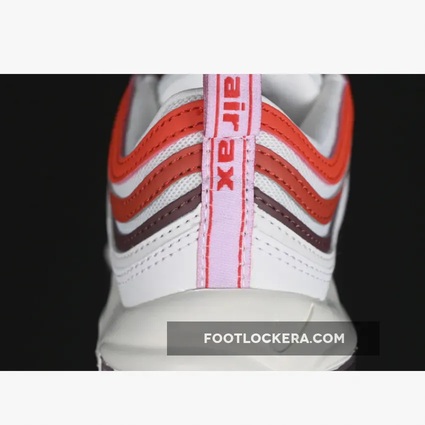 AIR MAX 97 SUMMIT WHITE/DARK TEAM RED/DRAGON RED/BLACK AIR MAX 97 SUMMIT WHITE/DARK TEAM RED/DRAGON RED/BLACK