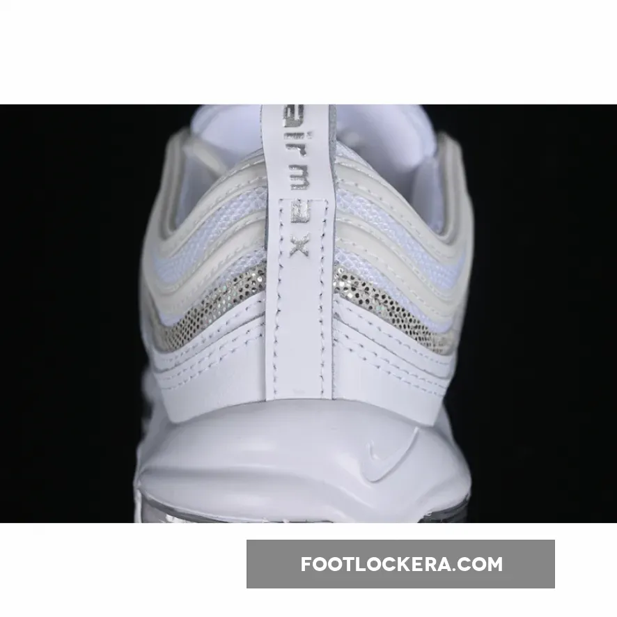 AIR MAX 97 WHITE/PLATINUM TINT/METALLIC SILVER/CHROME AIR MAX 97 WHITE/PLATINUM TINT/METALLIC SILVER/CHROME