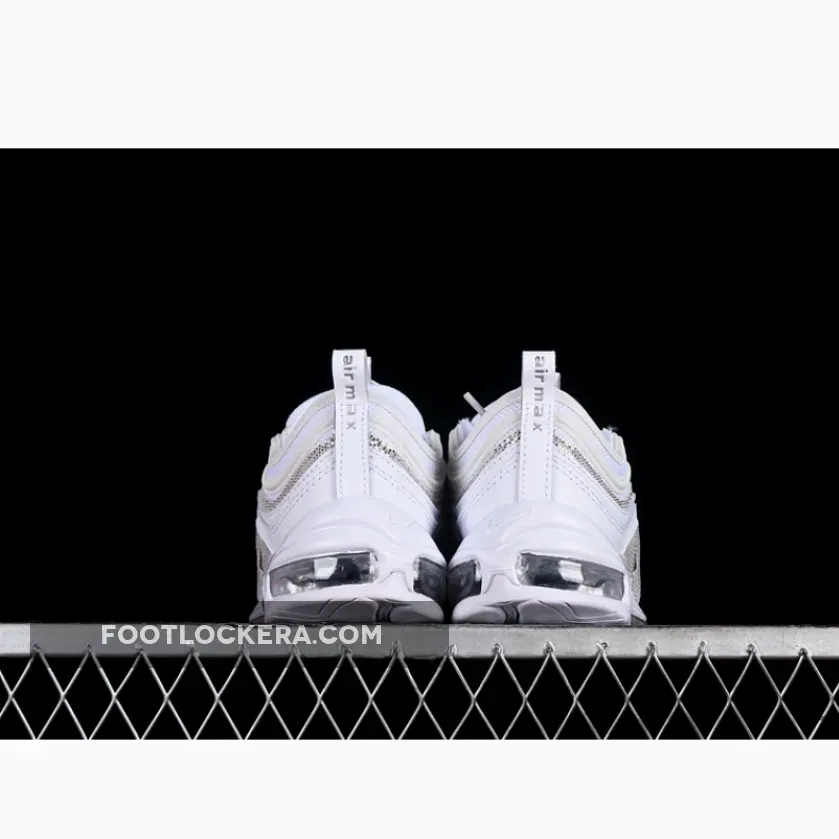 AIR MAX 97 WHITE/PLATINUM TINT/METALLIC SILVER/CHROME AIR MAX 97 WHITE/PLATINUM TINT/METALLIC SILVER/CHROME