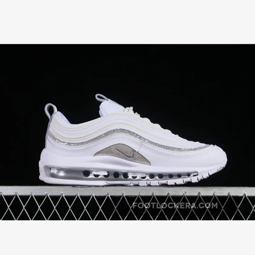 AIR MAX 97 WHITE/PLATINUM TINT/METALLIC SILVER/CHROME AIR MAX 97 WHITE/PLATINUM TINT/METALLIC SILVER/CHROME