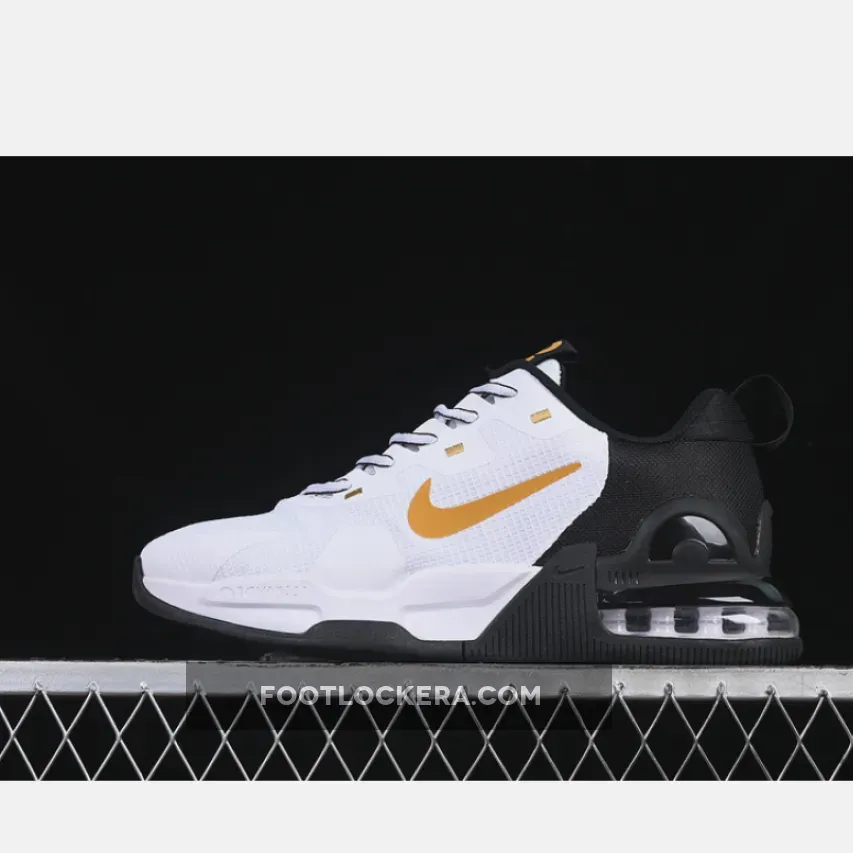 AIR MAX ALPHA TRAINER 5 WHITE/BLACK/GOLD SUEDE