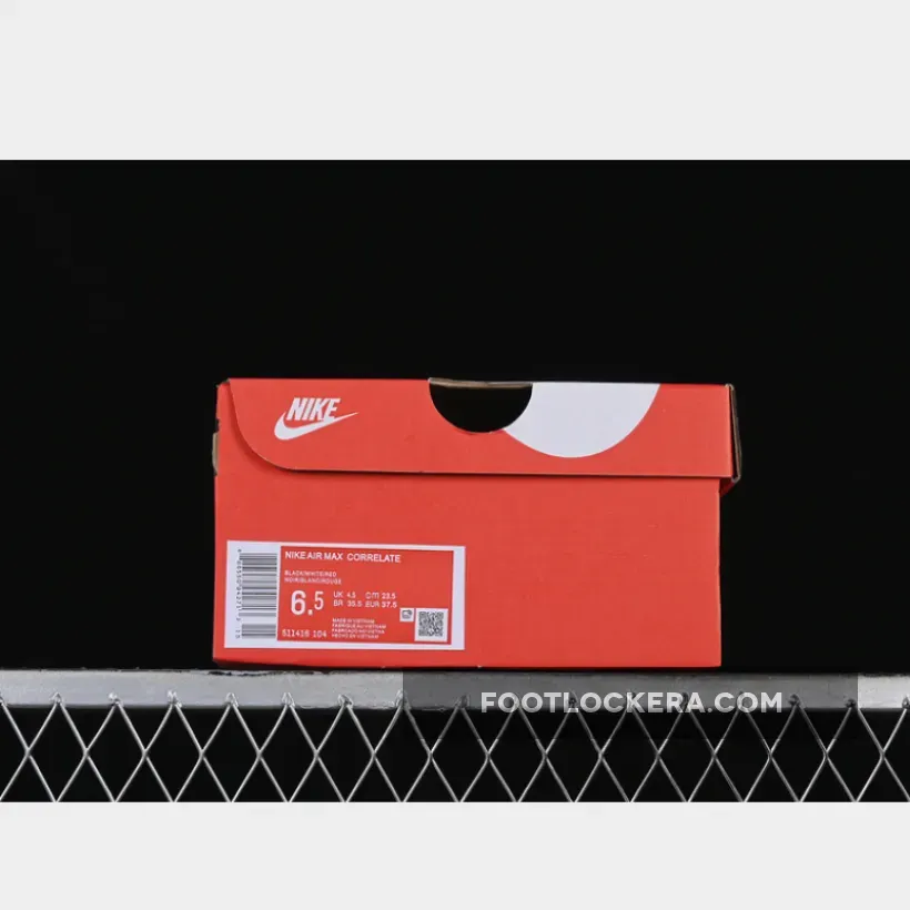 AIR MAX CORRELATE WHITE/BLACK/GREY/RED AIR MAX CORRELATE WHITE/BLACK/GREY/RED