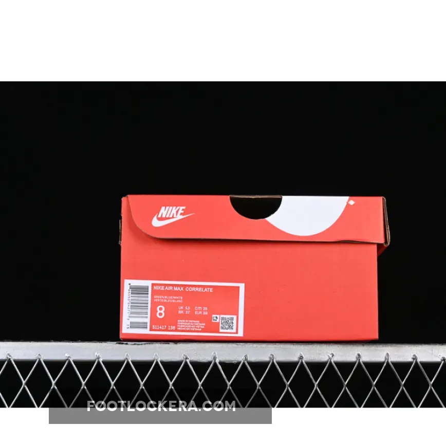 AIR MAX CORRELATE WHITE/GREEN/GREY/BLACK/ORANGE AIR MAX CORRELATE WHITE/GREEN/GREY/BLACK/ORANGE