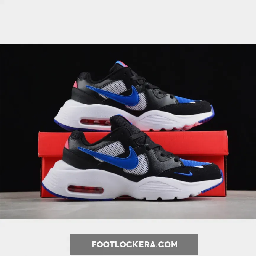 AIR MAX FUSION WHITE/BLACK/BLUE