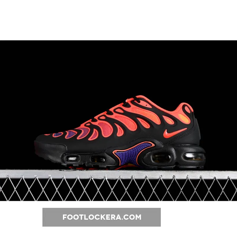 AIR MAX PLUS DRIFT 2024 BLACK/FIELD PURPLE/LASER ORANGE/BRIGHT CRIMSON